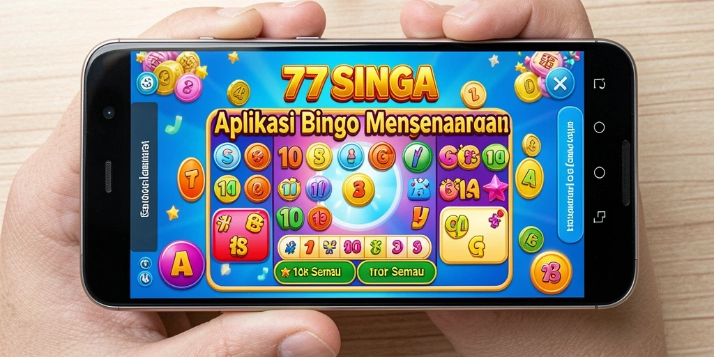 Screenshot gameplay Bingo di 77SINGA menunjukkan keseruan permainan.