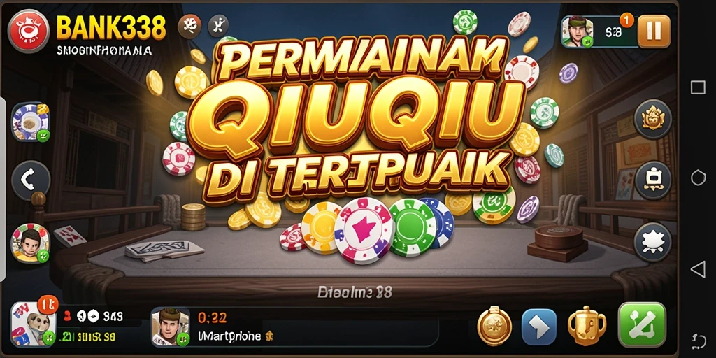 Tampilan gameplay QiuQiu yang seru dan kompetitif di BANK338.