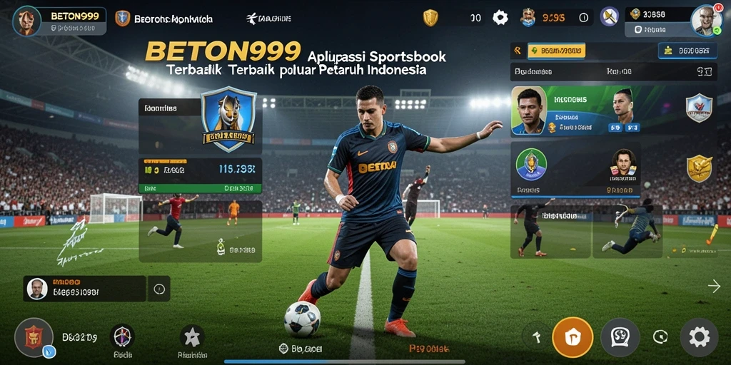 Tampilan gameplay utama BETON999 yang menawan dan interaktif.
