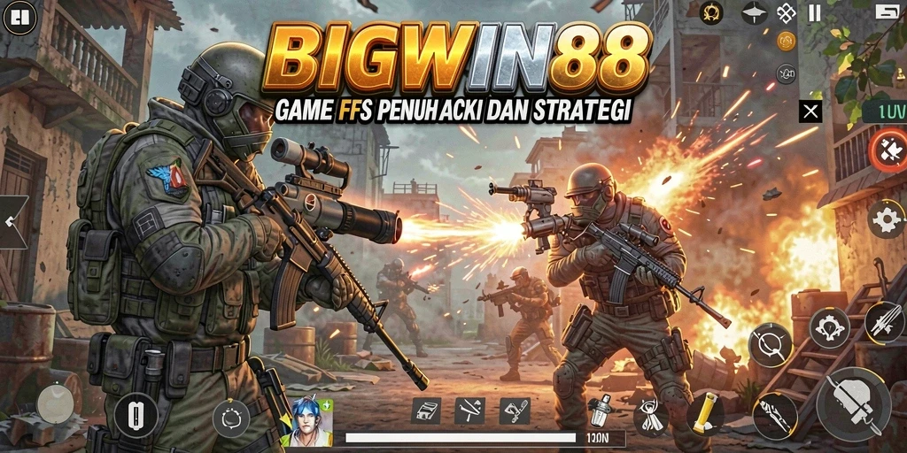 Gameplay BIGWIN88 yang dinamis dan seru saat bertempur.