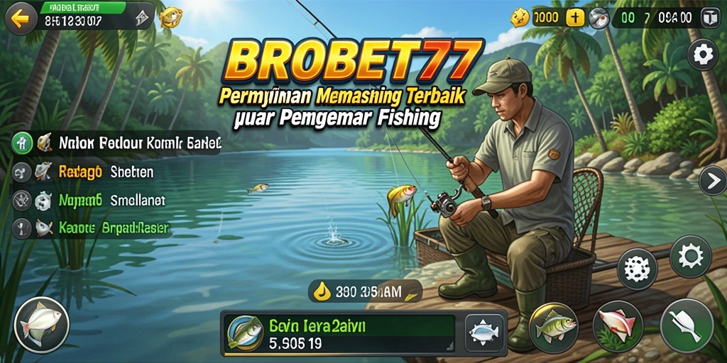Tangkapan ikan yang besar dan grafis memukau dalam gameplay BROBET77.