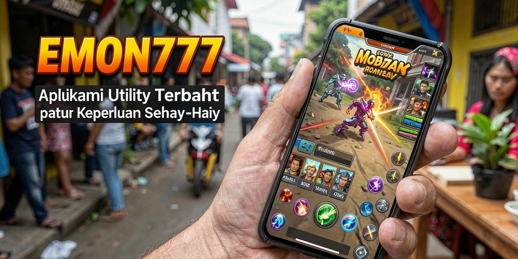 Tampilan antarmuka pengguna EMON777 yang menarik dan intuitif.