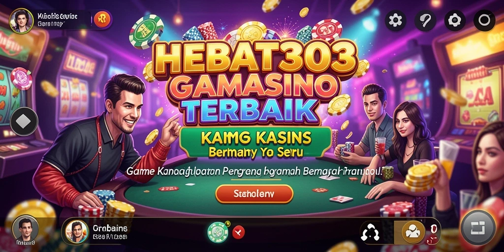 Tampilan gameplay seru HEBAT303 dalam permainan Kasino.