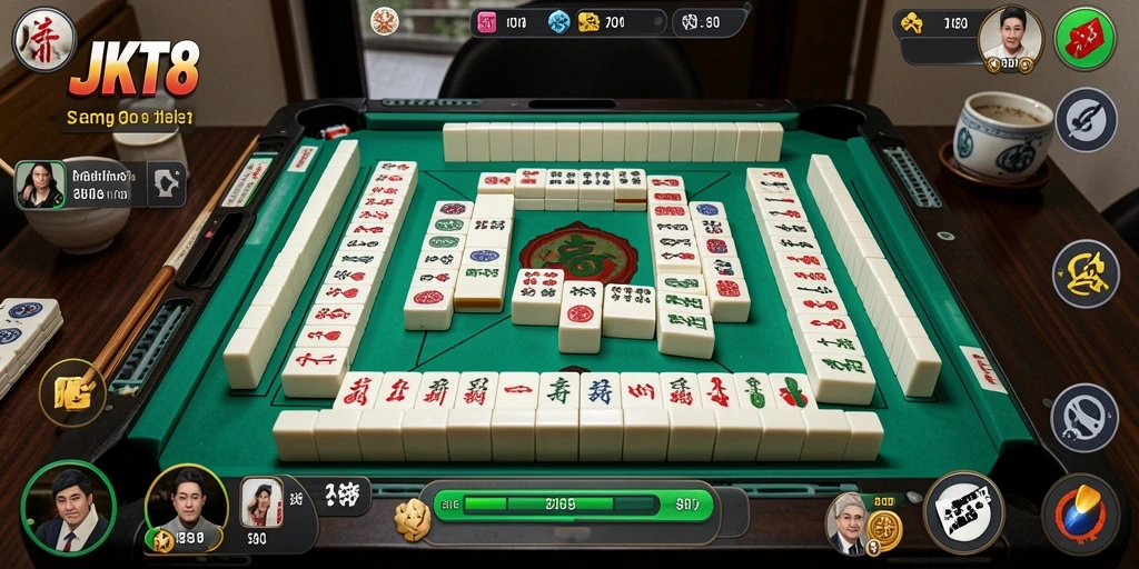 Tampilan gameplay JKT8 yang seru dan menarik.
