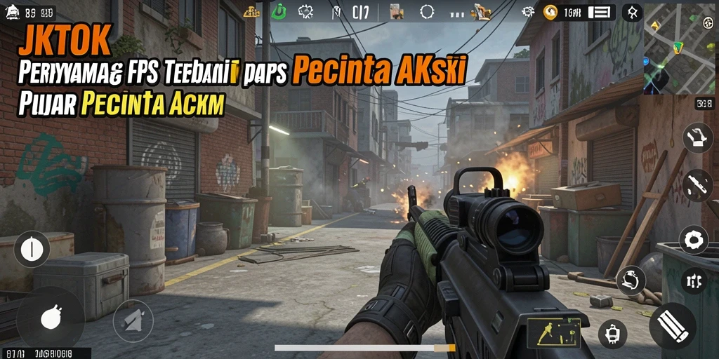 Pengalaman mendebarkan dalam gameplay FPS JKTOK.