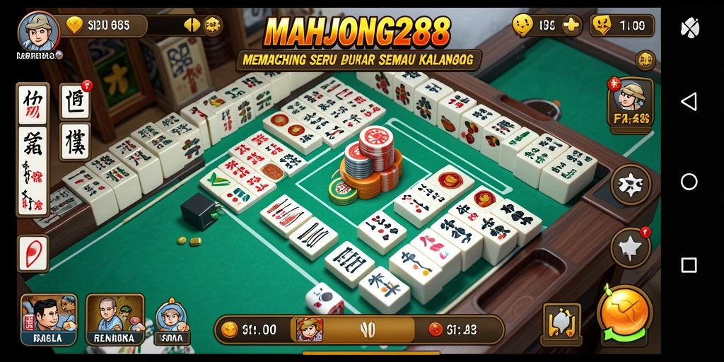 Tampilan gameplay seru di MAHJONG288 saat menangkap ikan.