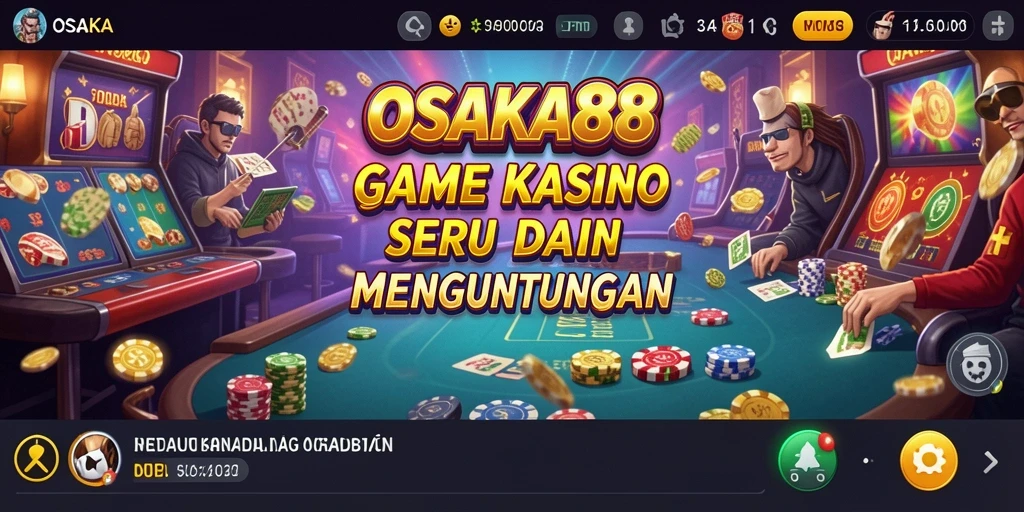 Screenshot gameplay OSAKA88 dengan fitur kasino menarik.