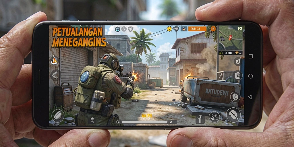 Tangkapan layar dari gameplay seru di RATUDEWI.
