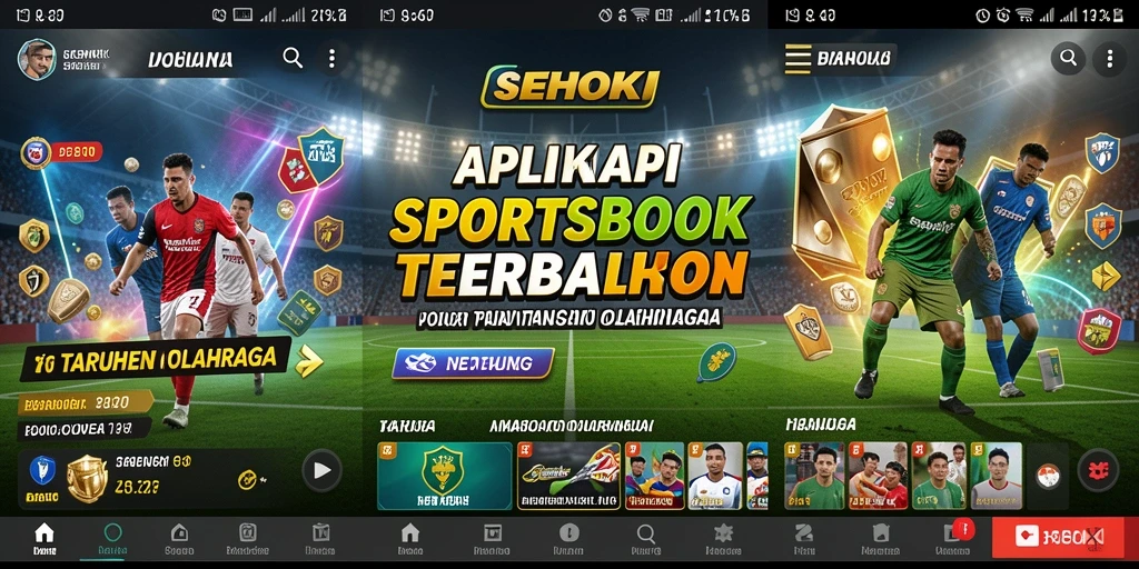 Tampilan gameplay SEHOKI dengan fitur taruhan olahraga yang menarik.