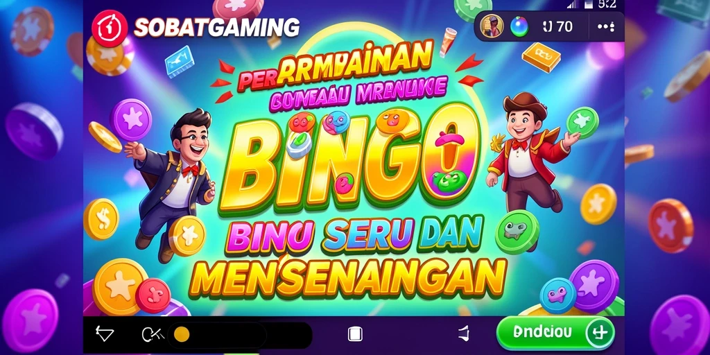Tampilan gameplay yang menarik dalam SOBATGAMING, permainan Bingo yang menyenangkan.