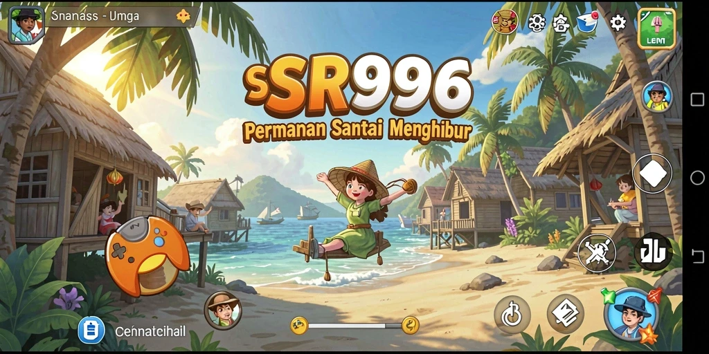 Gameplay SR996 yang ceria dan menghibur.