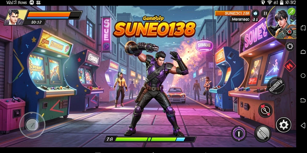Screenshot SUNEO138 menampilkan aksi seru dalam gameplay Arcade.